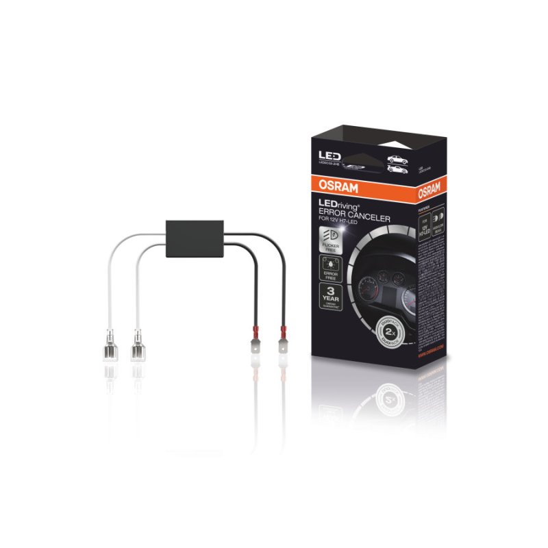 2x OSRAM LEDriving ERROR CANCELER LEDEC02